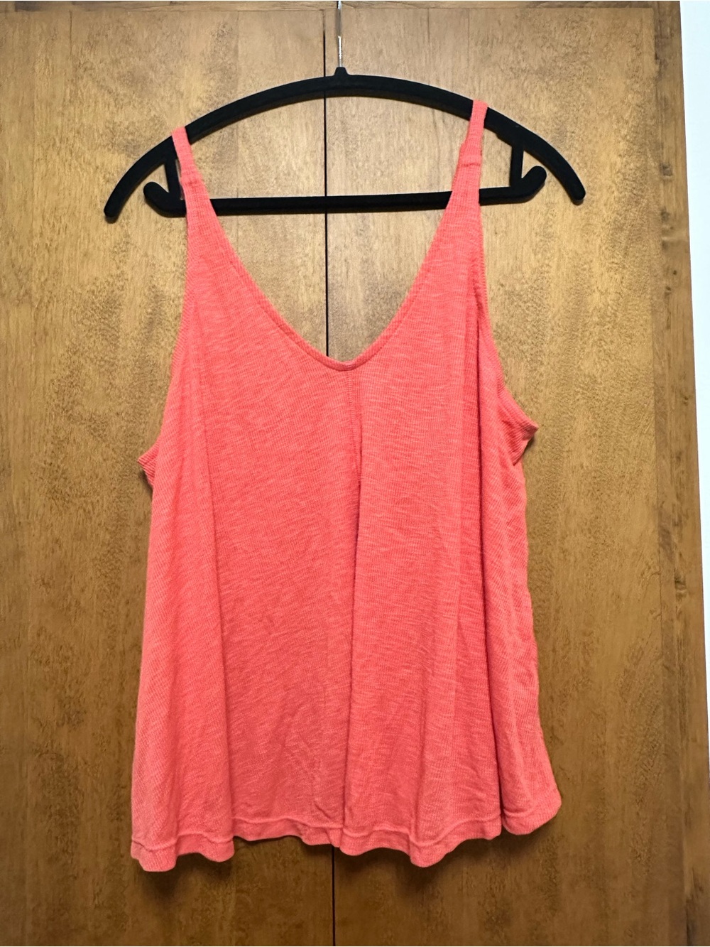 Free People Coral V-Neck Swing Tank